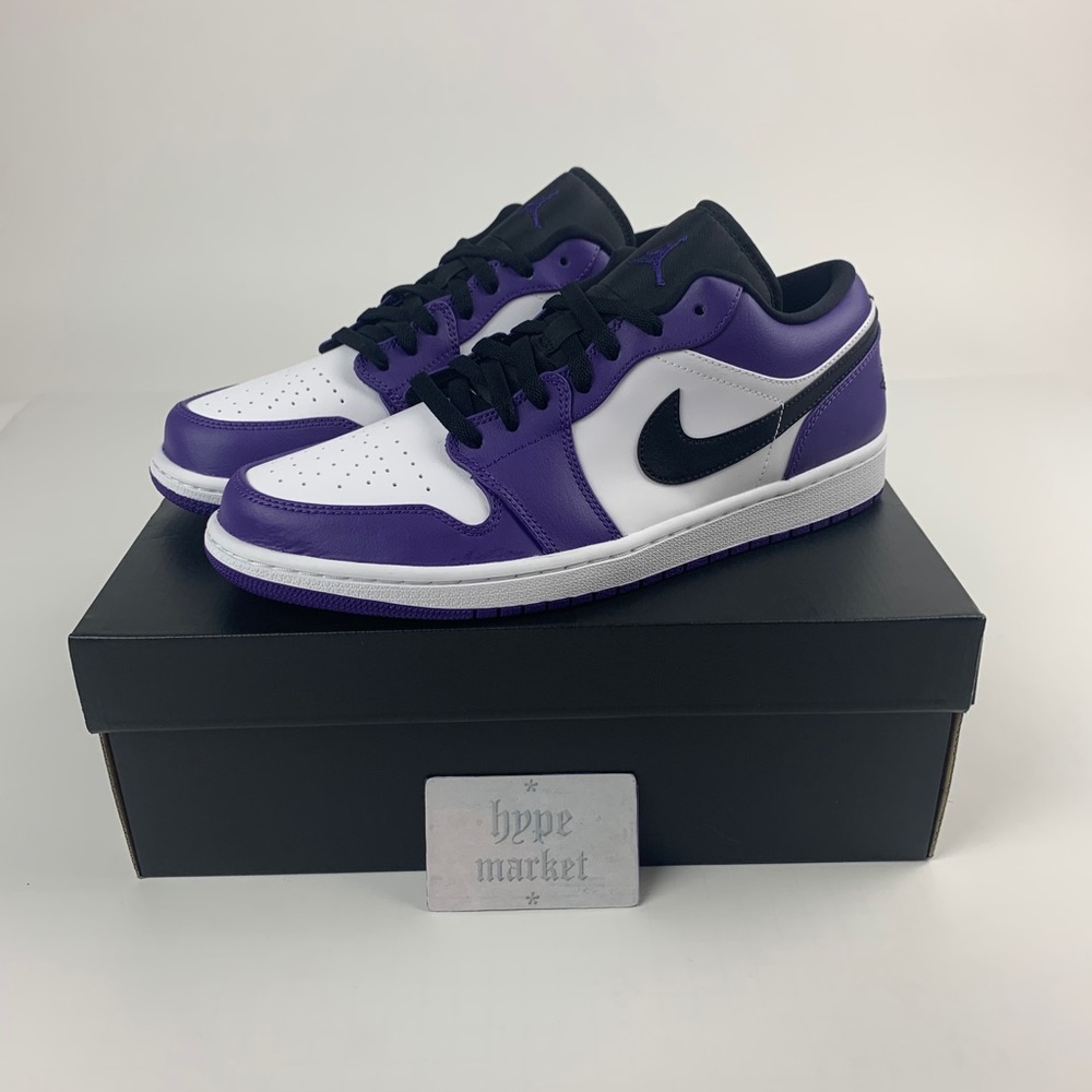 Jordan 1 Low Court Purple size 11